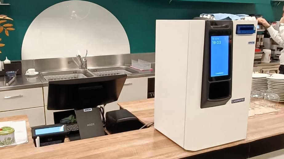 Cassa automatica per negozio