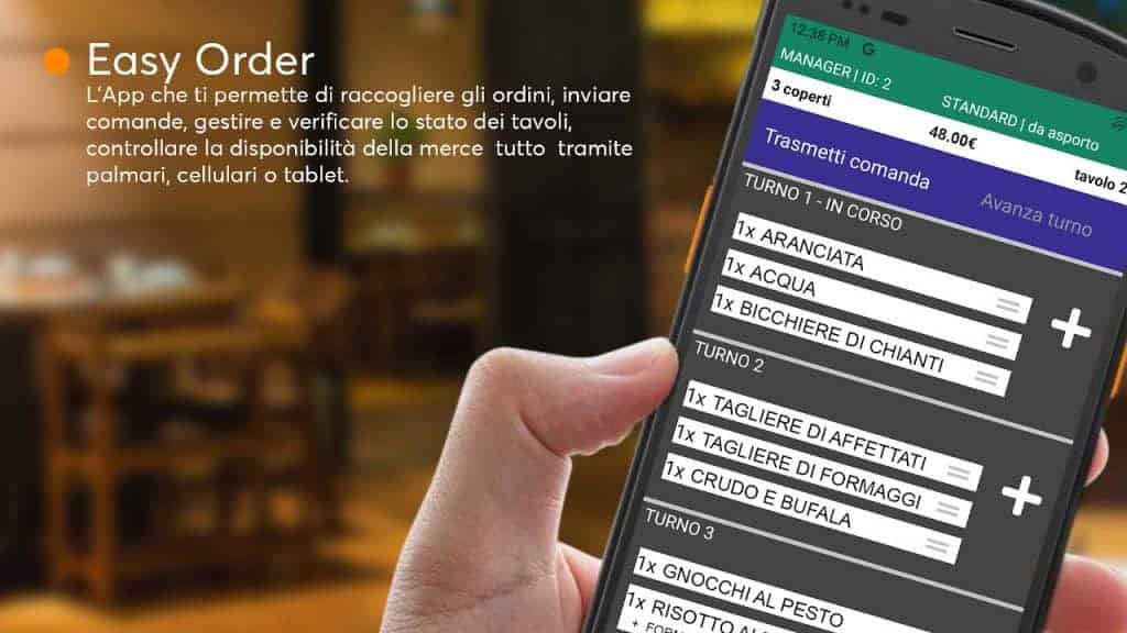Palmare comande Android